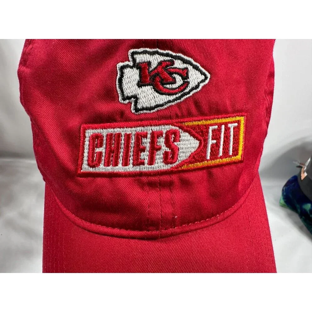 Nike Red Kansas City Chiefs Fit Cap Dri Fit Heritage 86 Founding Member‎ NWT